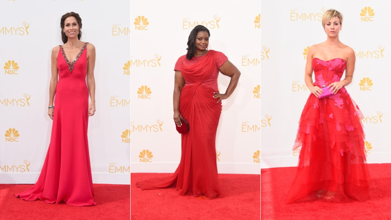 Illustration for article titled All the Sparkly, Slinky and Ridiculous Looks at the Emmys Red Carpet